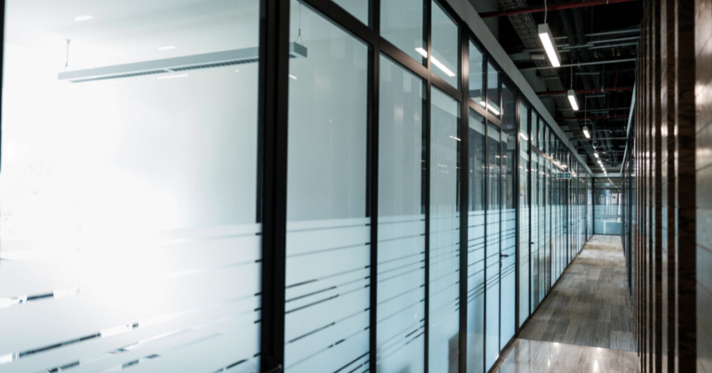 parede de vidro em Niterói